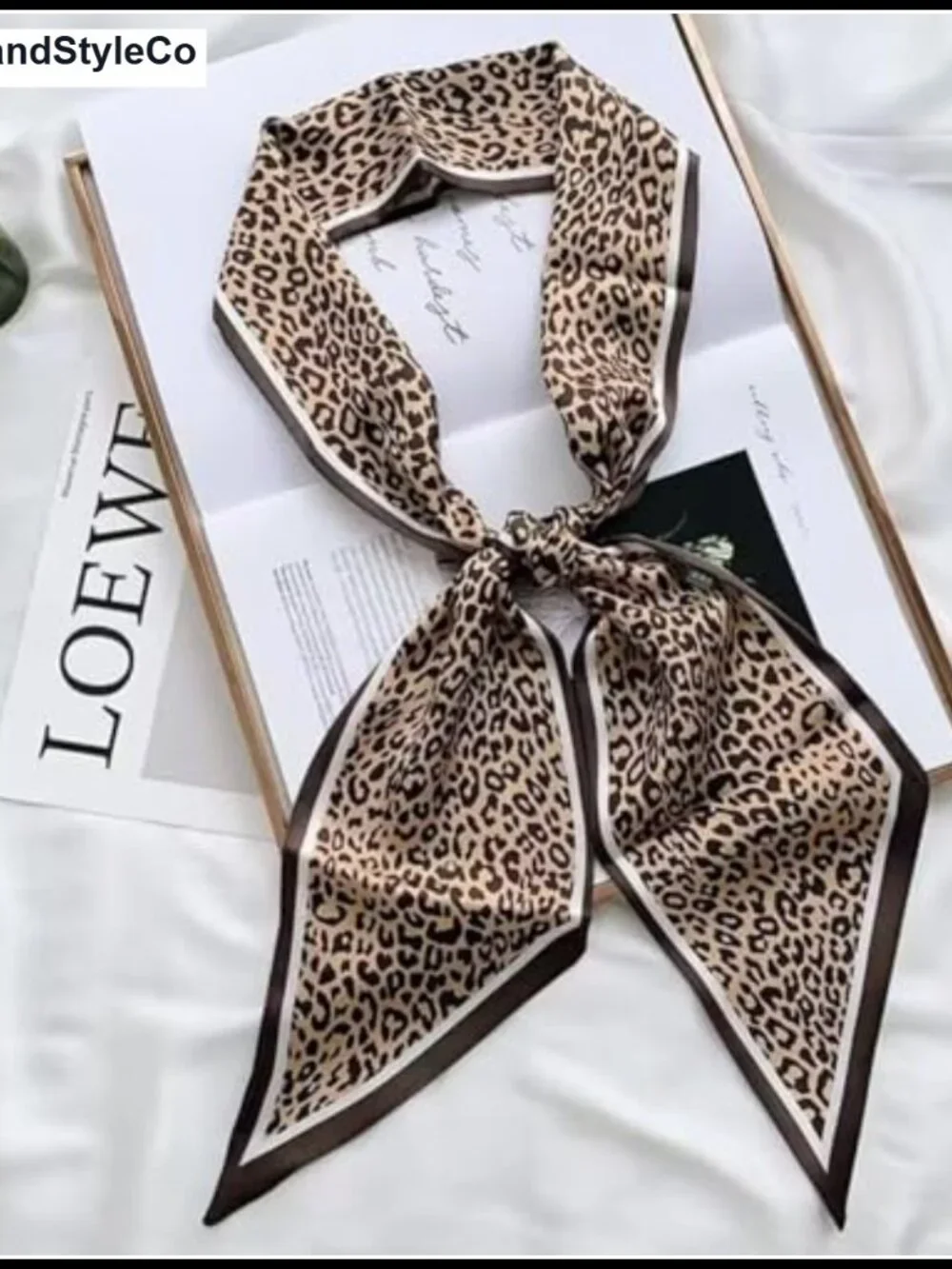 Silky Feeling Satin Head Scarf for Women - 55